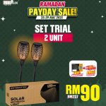 LAMPU PELITA SET TRIAL 2 PCS