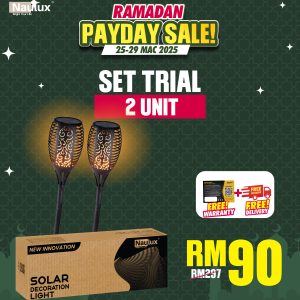LAMPU PELITA SET TRIAL 2 PCS